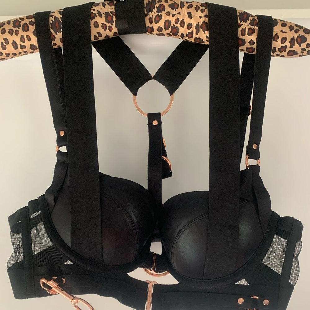 Honey Birdette Kukuro Bra black 34B